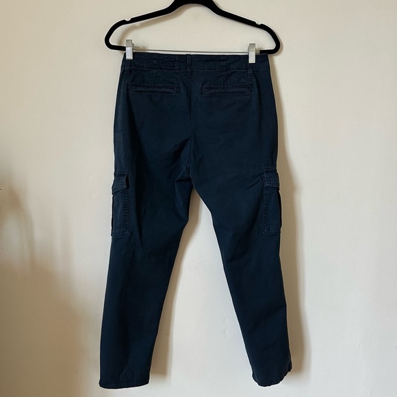 AG Adriano Goldschmied The Pepper Utility Cargo Trousers In Dark Cyan Size 29R - Picture 5 of 6